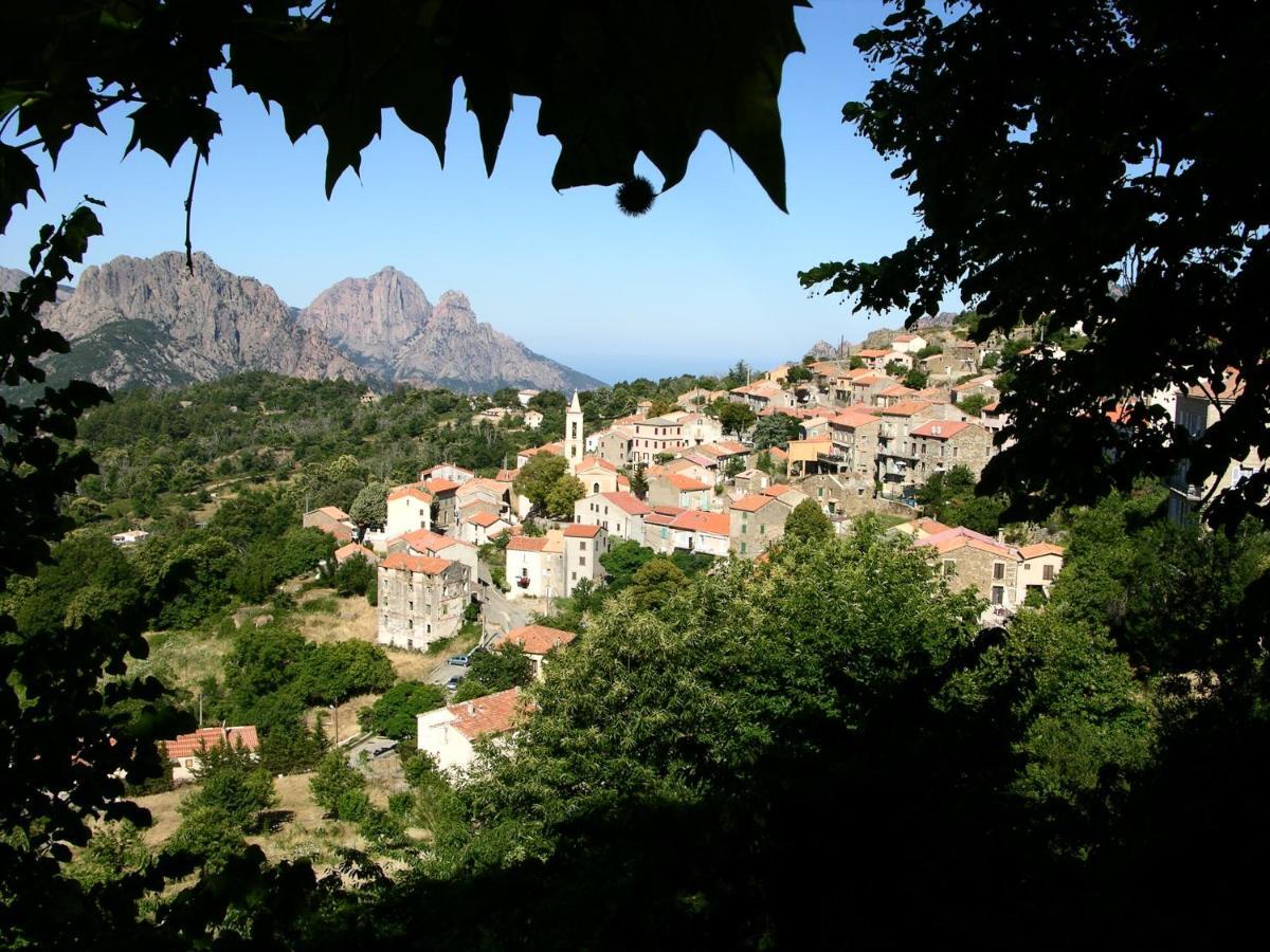 Villa mare-monte à Évisa Extérieur photo